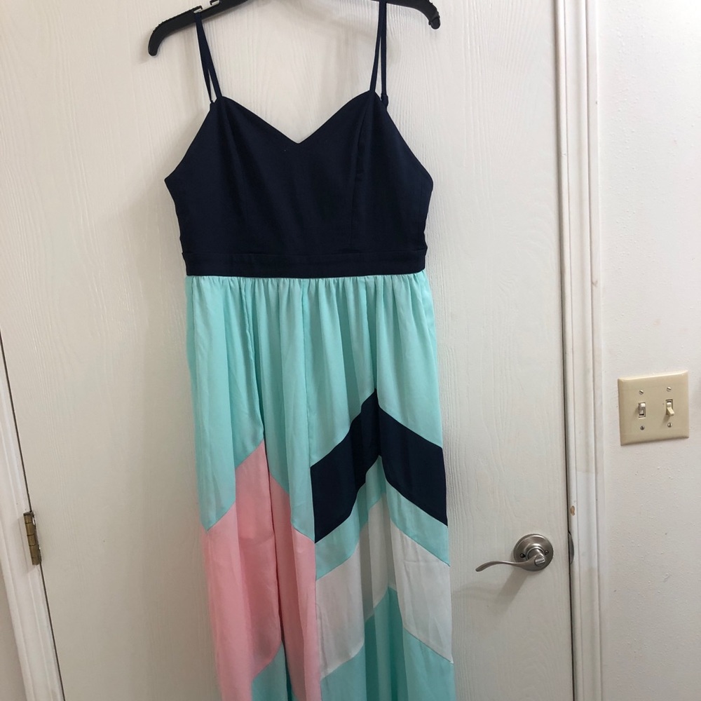 Multicolored Maxi Dress